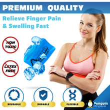 Wrist Cold Gel Ice Pack , Cold Compression Pain Relief Therapy for Carpal Tunnel, Sprain, S/M Wrists